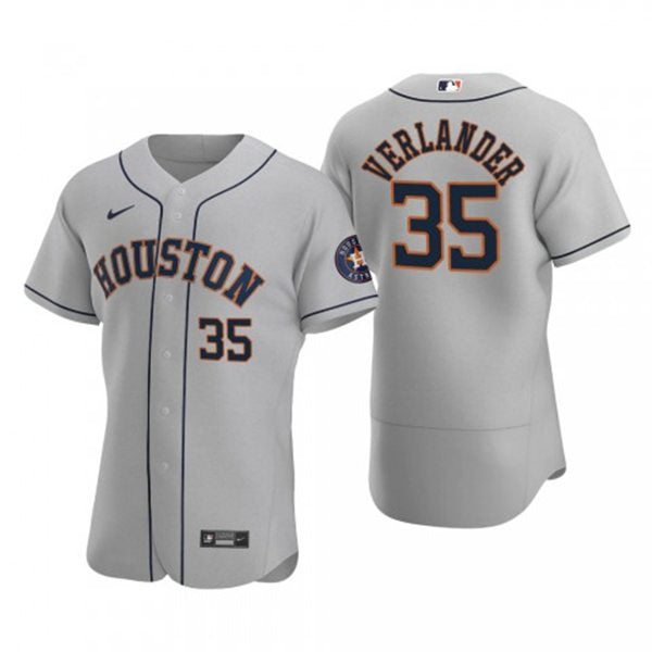 Men's Houston Astros #35 Justin Verlander Baseball Jersey