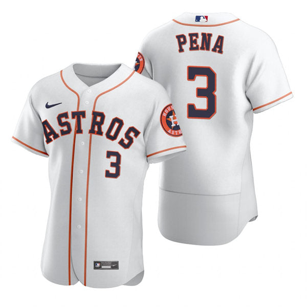 Men's Houston Astros #3 Jeremy Pena Baseball Jersey