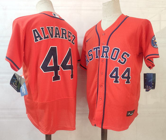 Men's Houston Astros #44 Yordan Alvarez Baseball Jersey