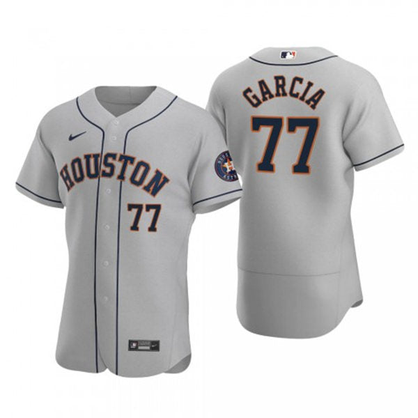 Men's Houston Astros #77 Luis Garcia Baseball Jersey