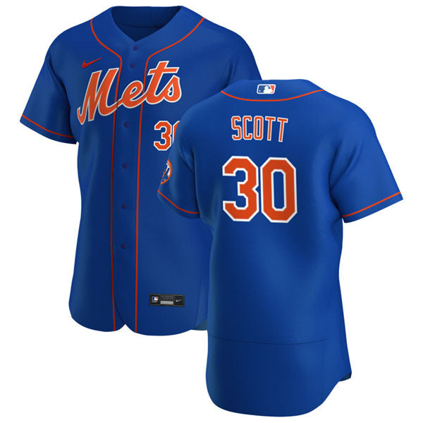 Mens New York Mets Retired Player #30 Cliff Floyd Baseball Jersey