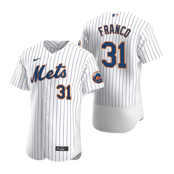 Mens New York Mets #31 John Franco Baseball Jersey