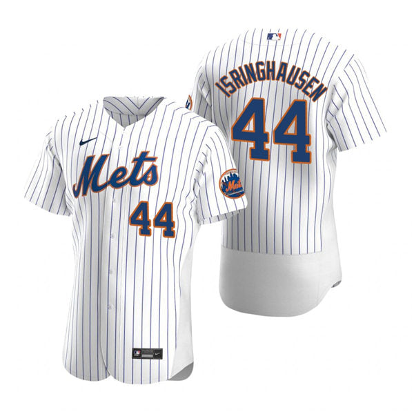 Mens New York Mets Retired Player #44 Jason Isringhausen Baseball Jersey