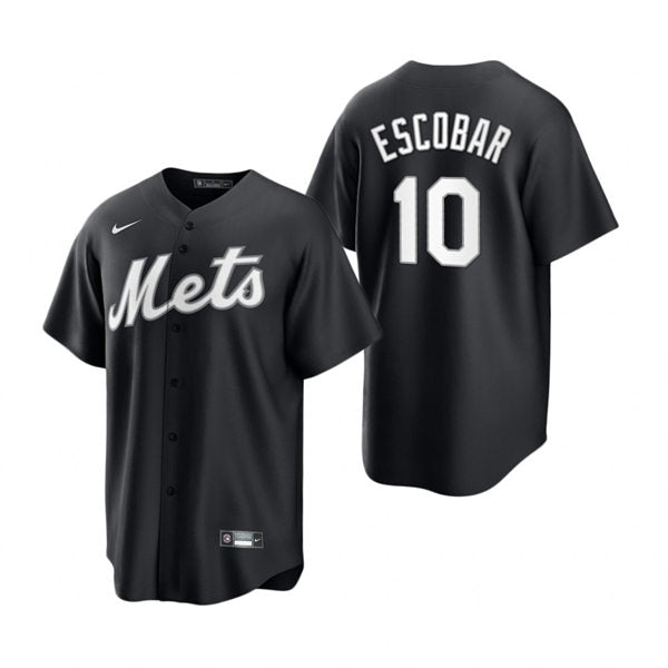 Men's New York Mets #10 Eduardo Escobar Baseball Jersey