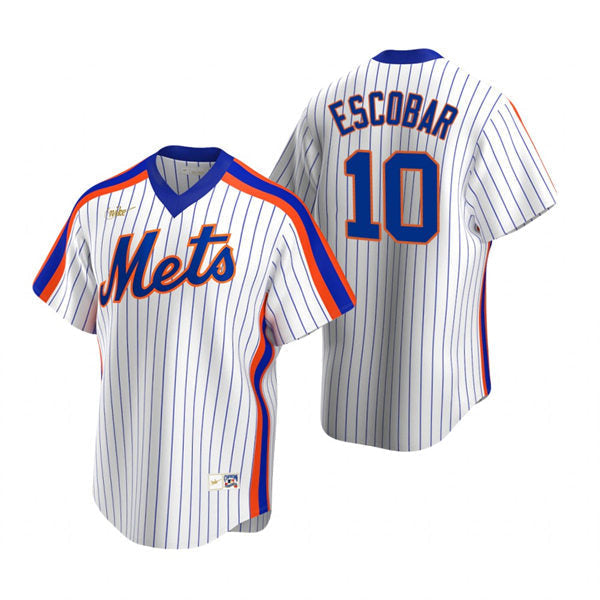 Men's New York Mets #10 Eduardo Escobar Baseball Jersey