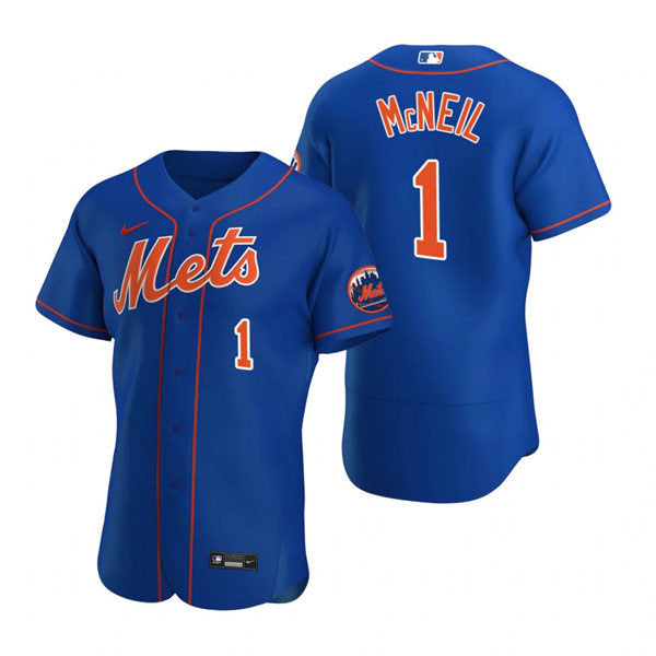 Mens New York Mets #1 Jeff McNeil Baseball Jersey