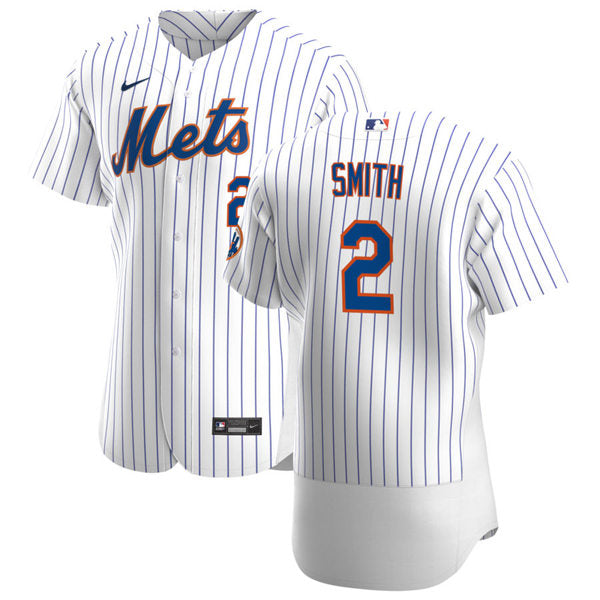 Mens New York Mets #2 Dominic Smith Baseball Jersey