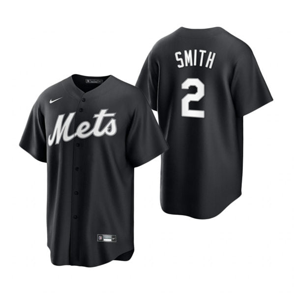 Mens New York Mets #2 Dominic Smith Baseball Jersey