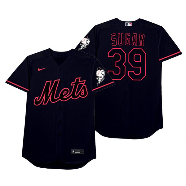 Mens New York Mets #39 Edwin Diaz Baseball Jersey