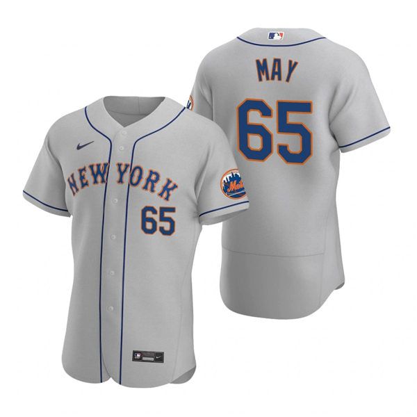 Mens New York Mets #65 Trevor May Baseball Jersey