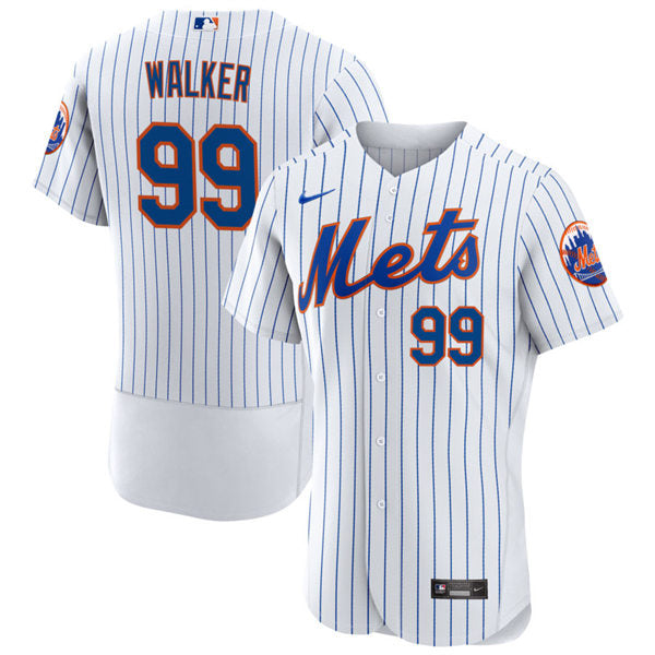 Mens New York Mets #99 Taijuan Walker Baseball Jersey