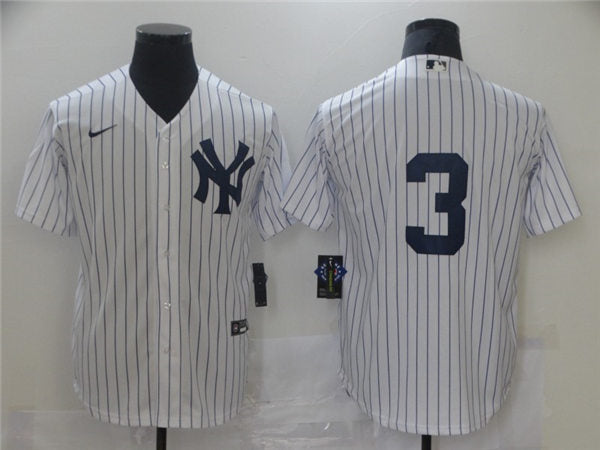 Men's New York Yankees #3 Babe Ruth Baseball Jersey