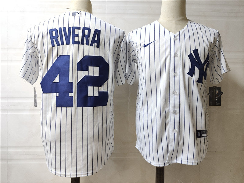 Men's New York Yankees #42 Mariano Rivera Baseball Jersey