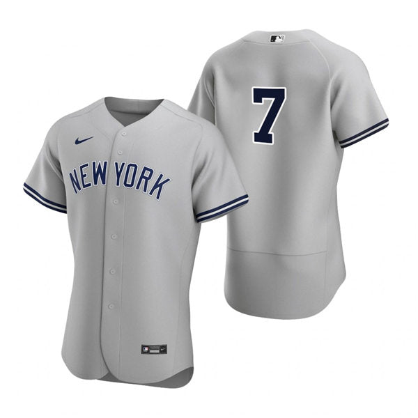 Men's New York Yankees #7 Mickey Mantle Baseball Jersey