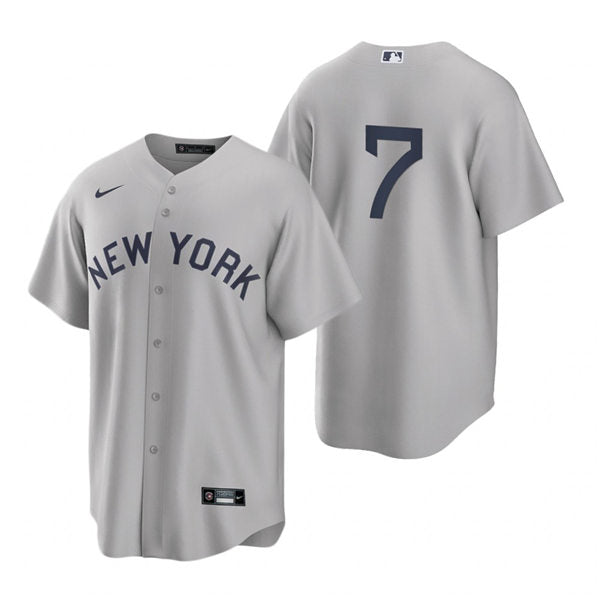 Men's New York Yankees #7 Mickey Mantle Baseball Jersey