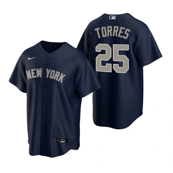 Men's New York Yankees #25 Gleyber Torres Baseball Jersey