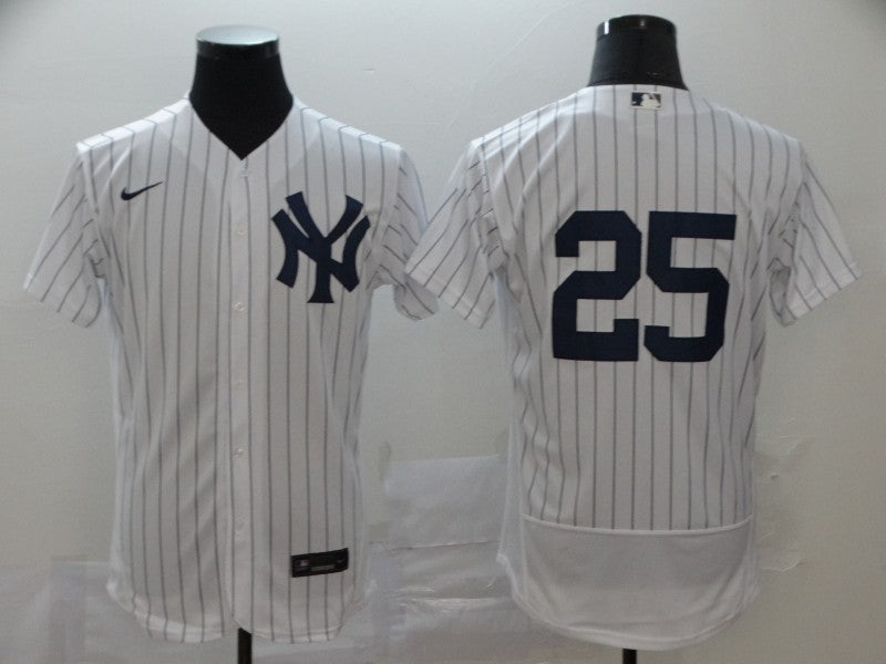 Men's New York Yankees #25 Gleyber Torres Baseball Jersey