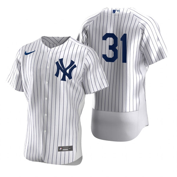 Men's New York Yankees #31 Aaron Hicks Baseball Jersey