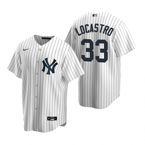 Men's New York Yankees #33 Tim Locastro Baseball Jersey