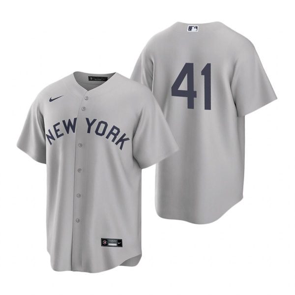 Men's New York Yankees #41 Miguel Andujar Baseball Jersey