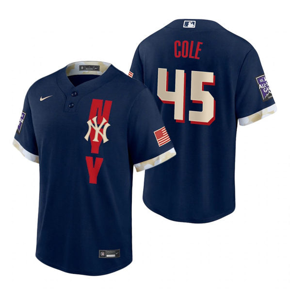 Men's New York Yankees #45 Gerrit Cole Baseball Jersey