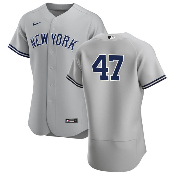 Men's New York Yankees #47 Jordan Montgomery Baseball Jersey