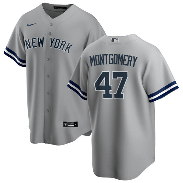 Men's New York Yankees #47 Jordan Montgomery Baseball Jersey