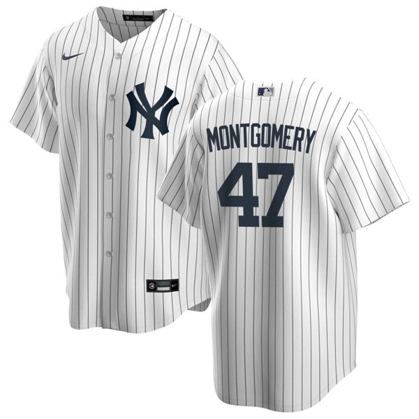 Men's New York Yankees #47 Jordan Montgomery Baseball Jersey