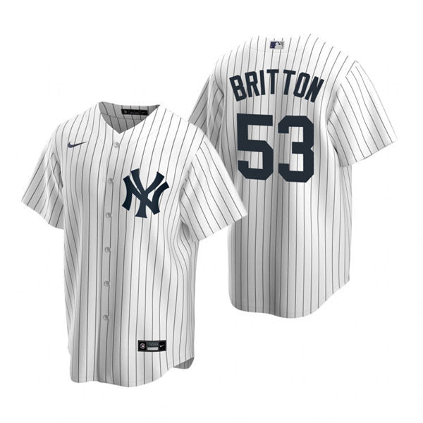 Men's New York Yankees #53 Zack Britton Baseball Jersey