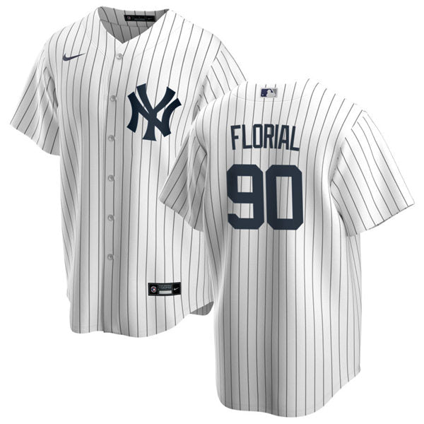 Men's New York Yankees #90 Estevan Florial Baseball Jersey