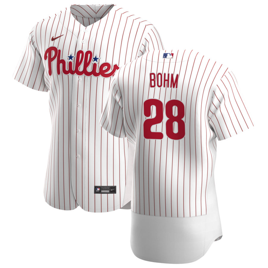 Men's Philadelphia Phillies #28 Alec Bohm Baseball Jersey