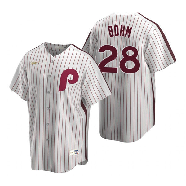 Men's Philadelphia Phillies #28 Alec Bohm Baseball Jersey