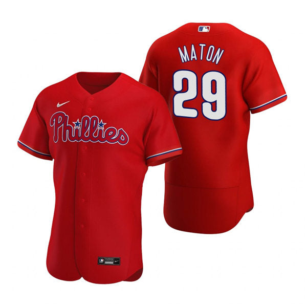 Men's Philadelphia Phillies #29 Nick Maton Baseball Jersey