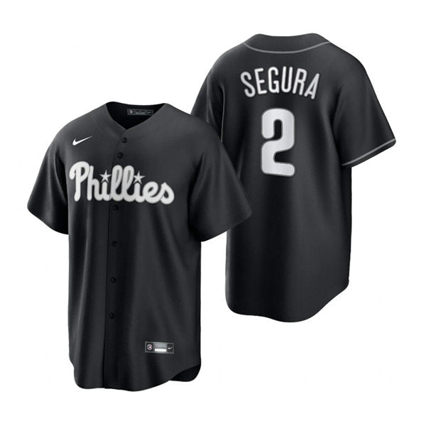 Men's Philadelphia Phillies #2 Jean Segura Baseball Jersey