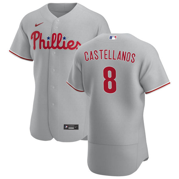 Men's Philadelphia Phillies #8 Nick Castellanos Baseball Jersey