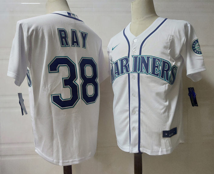 Men's Seattle Mariners #38 Robbie Ray Baseball Jersey