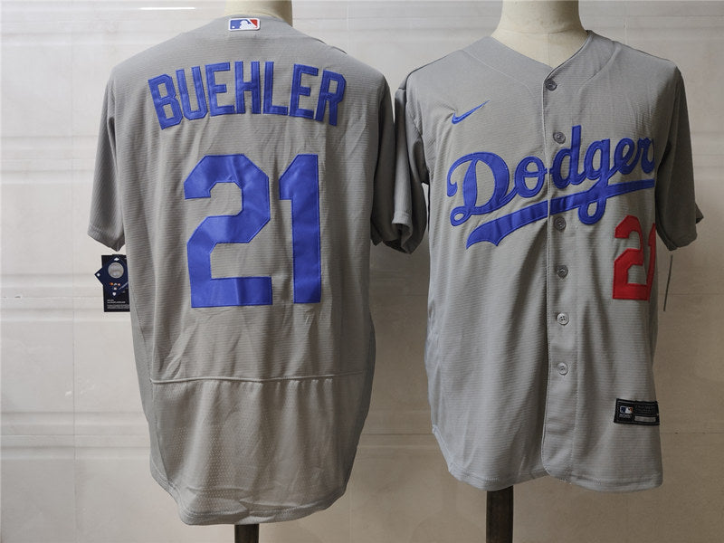 Men's Los Angeles Dodgers # 21 Walker Buehler Baseball Jersey