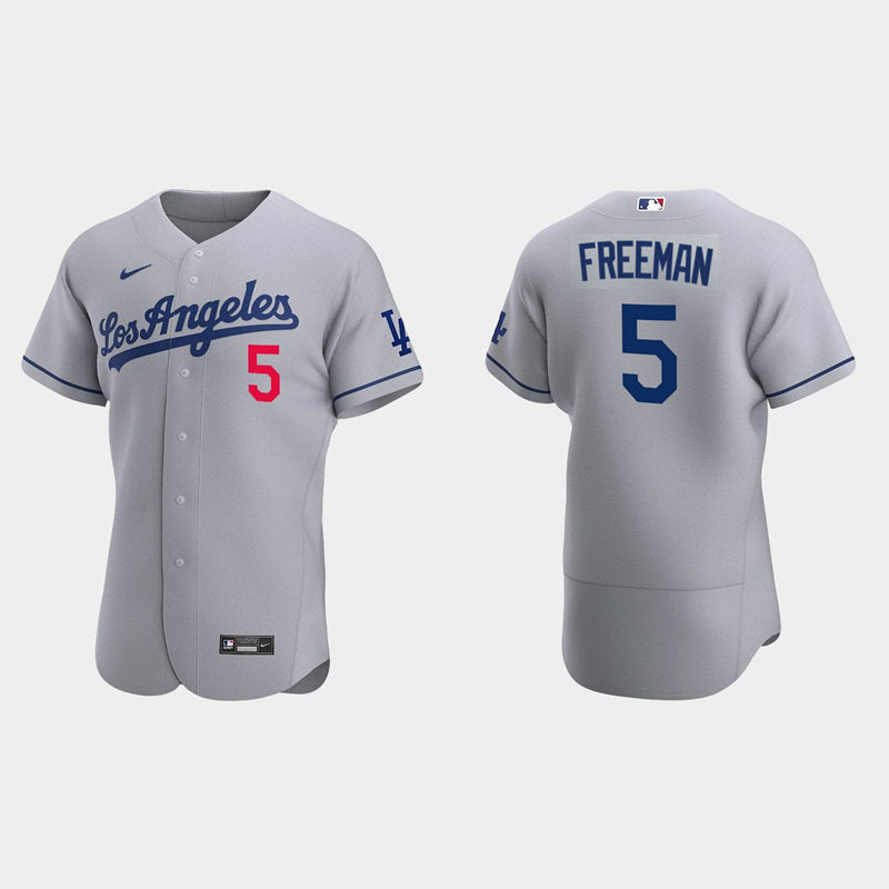 Men's Los Angeles Dodgers #5 Freddie Freeman Baseball Jersey